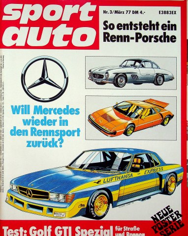 Deckblatt Sport Auto (03/1977)